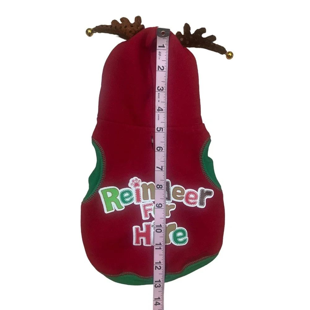 REINDEER for hire XS red dog costume SIMPLY DOG